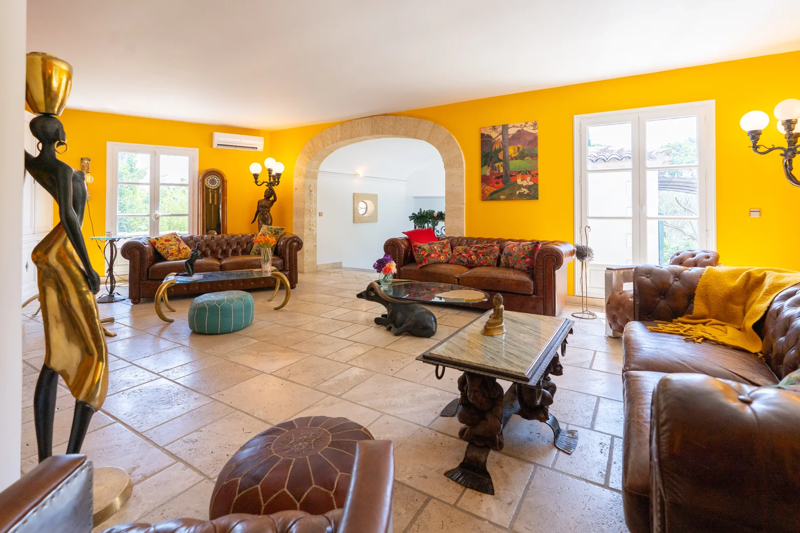 visite de la maison d'hôtes à Nîmes